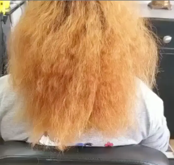 orange mess